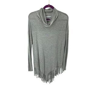 Peter Nygard Women’s Gray Long Sleeve Cowl Neck Sweater Size Medium/M